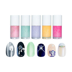 The Mandalorian and Grogu Summer Polish + Press-on Set
