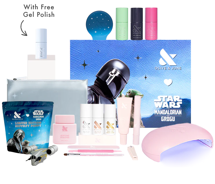 The Mandalorian and Grogu Gel Mani System